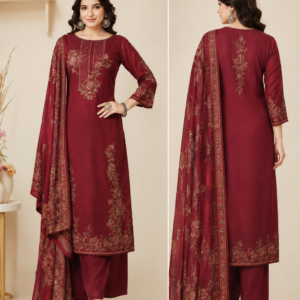 Nyra Embroidered Suit Set